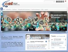 Tablet Screenshot of cat-technologies.com